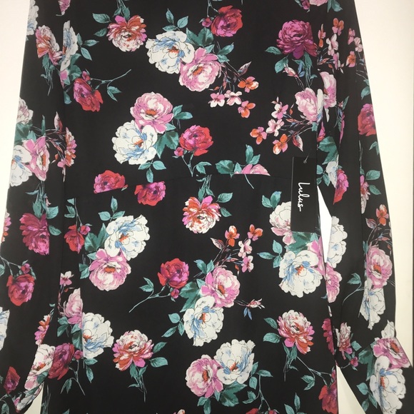 Lulus rose midi dress! NWT! Never worn! - Picture 4 of 4